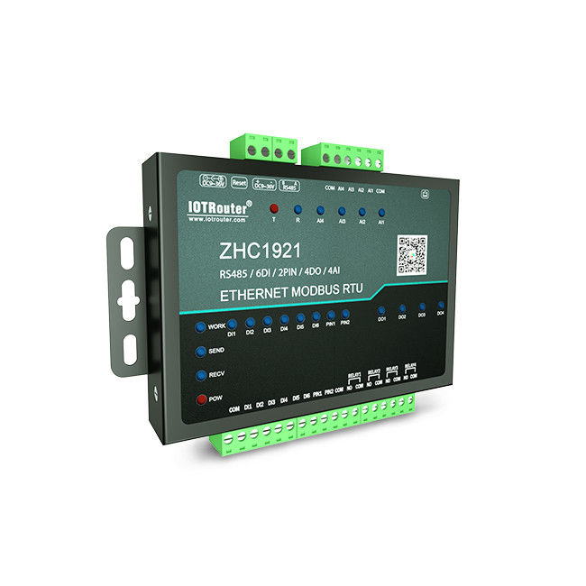 4DO 4AI Modbus TCP Ethernet Digital IO Controller